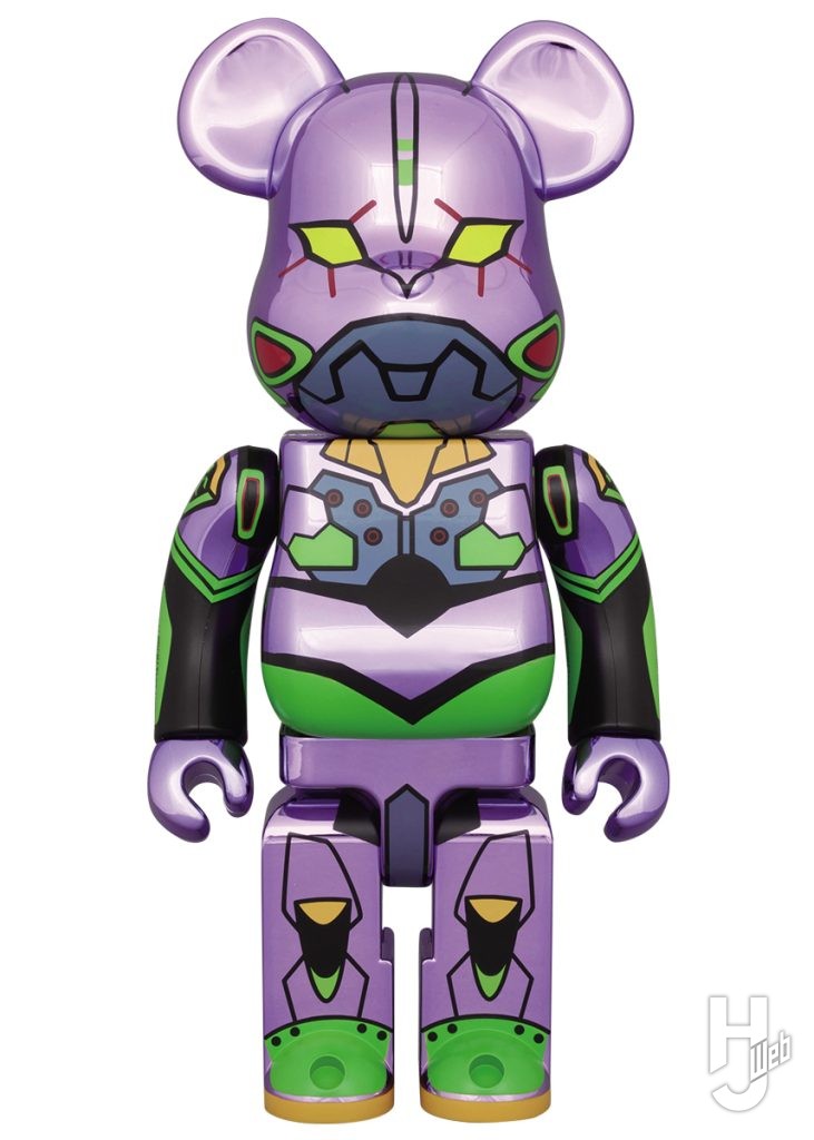 BE@RBRICK エヴァンゲリオン初号機（新塗装メッキ版）400%