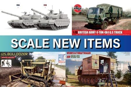 モンモデルから中国戦車「TZ99A／B」登場！ ミニアート「RSO/01 作業用車両」やエアフィックス「イギリス軍4トン 4ｘ4G.Sトラック」など注目ミリタリーモデル揃い踏み!!