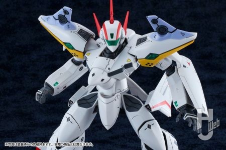 『マクロス ダイナマイト7』における熱気バサラの乗機が新規パーツ追加で初プラモデル化！「PLAMAX 1/72 VF-19P エクスカリバー（惑星ゾラ パトロール隊仕様）」予約案内開始！
