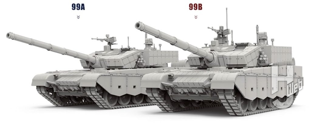 中国ZTZ99A／B主力戦車
