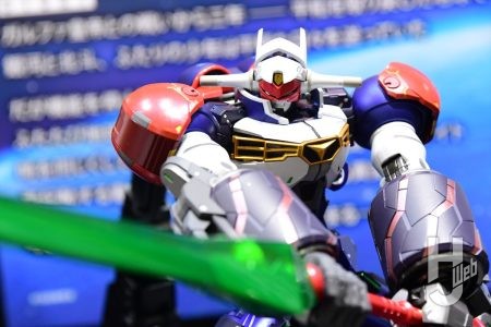 「アカツキの大太刀」を構える！「AMAKUNI機神 焔 GEAR戦士電童」が堂々展示！7月2日まで予約受付中【ホビージャパン／静岡ホビーショー2026】