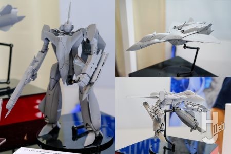 VF-11B サンダーボルト原型展示！PLAfig.「バーニングミレニアムゴジラ」試作にも注目【青島文化教材社／静岡ホビーショー2026】