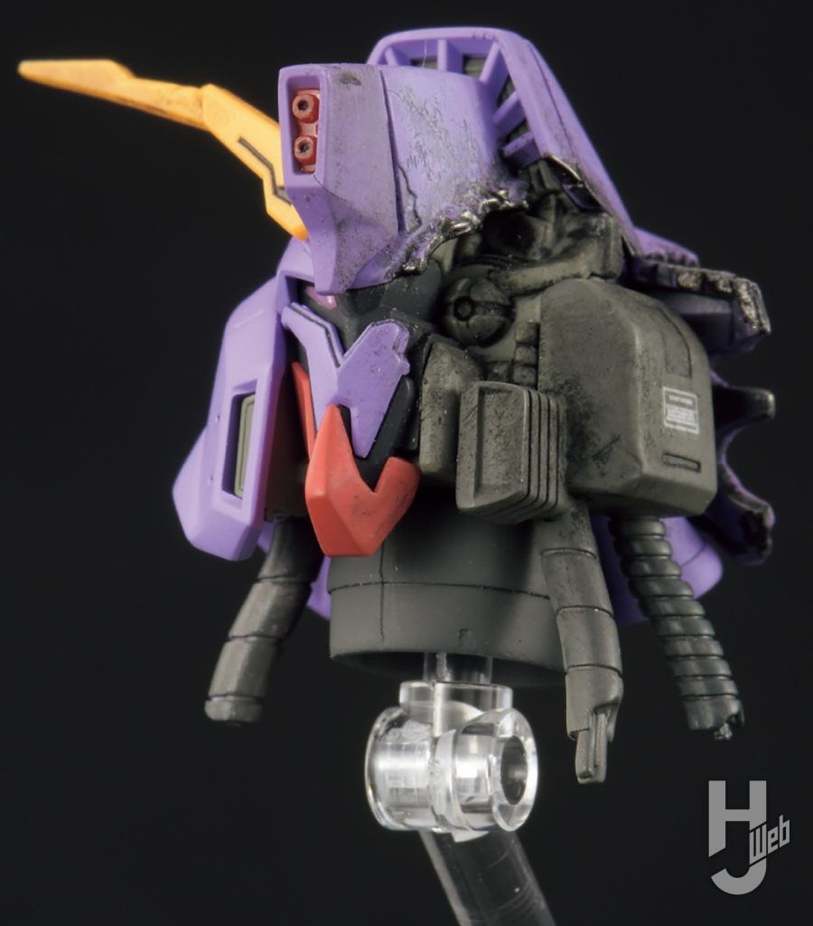 アーリーチョップ製作「サイコ・ガンダムMk-II」破壊された頭部パーツ