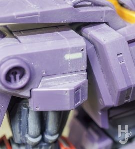 アーリーチョップ製作「サイコ・ガンダムMk-II」製作中肩周り
