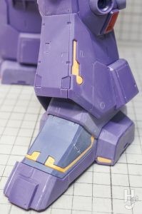 アーリーチョップ製作「サイコ・ガンダムMk-II」製作中脚