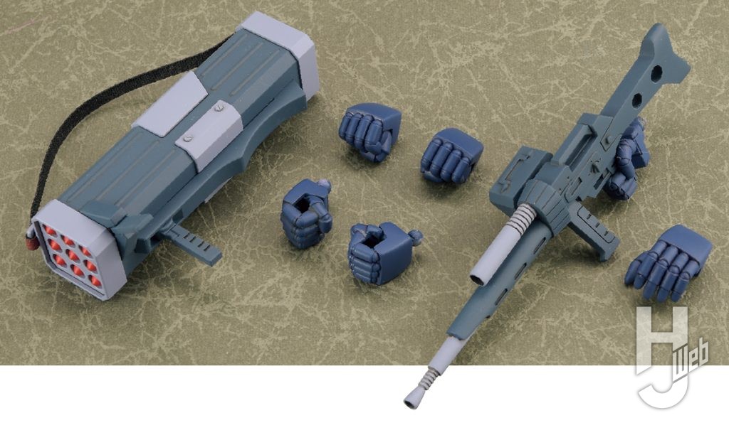 田仲正樹製作「ストロングバックス」武装類