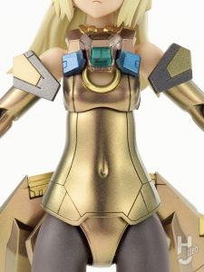 「FAガール ゼルフィカール」ボーンペイント塗装胴体アップ
