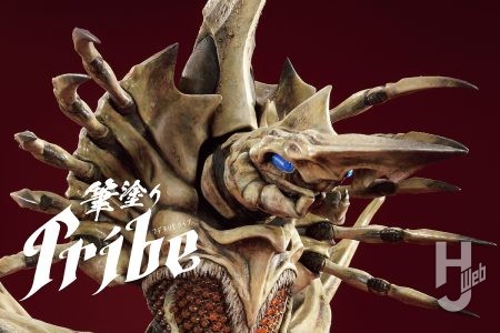 エクスプラス の傑作キット「1/700 レギオン」を塗装！ ドッティング下地を活かした色のにじみの魅力を解説とともにお届け!!【筆塗りTribe】
