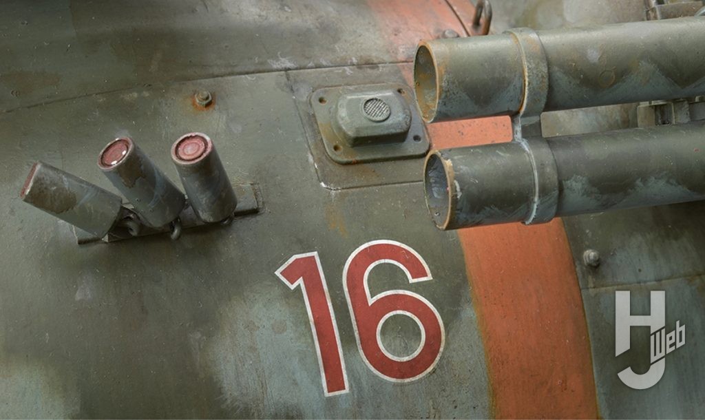 横山宏製作「シュトラール軍 無人ホバー強行偵察機 シュトゥルムフォーゲル」スモークディスチャージャー