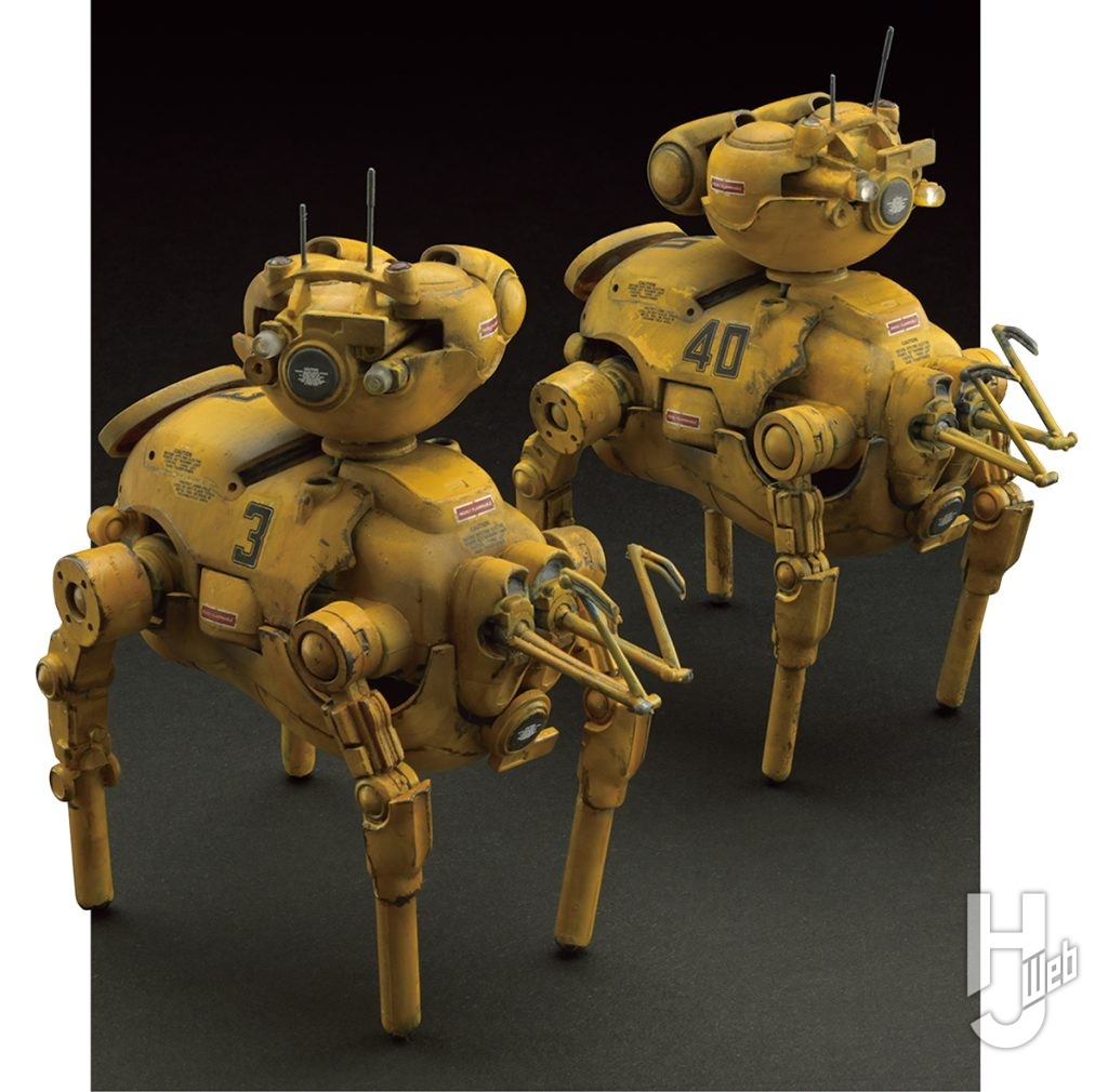 「春のタンまつり3」で展示された横山氏の作品4足自動歩行支援機