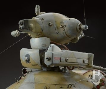 MAX渡辺製作「シュトラール軍 無人ホバー強行偵察機 シュトゥルムフォーゲル」索敵シーカーアップ