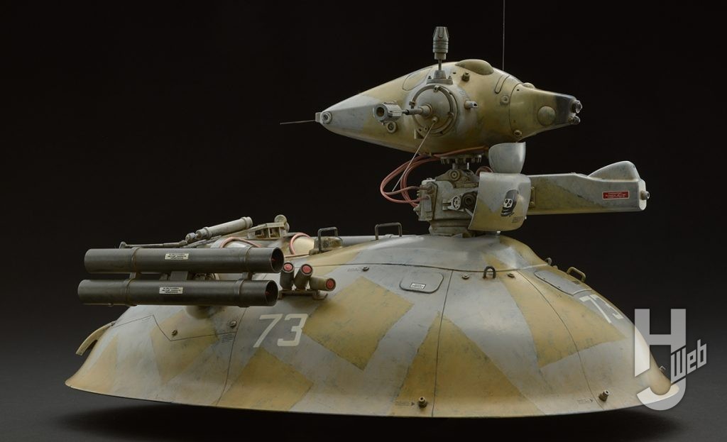 MAX渡辺製作「シュトラール軍 無人ホバー強行偵察機 シュトゥルムフォーゲル」横