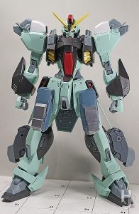 セイラマスオ製作「FULL MECHANICS フォビドゥンガンダム」製作中プロポーション確認