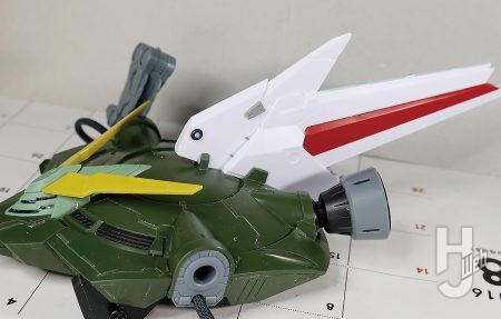 セイラマスオ製作「FULL MECHANICS フォビドゥンガンダム」製作中工作終了背面ユニット