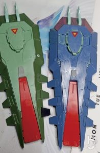 セイラマスオ製作「FULL MECHANICS フォビドゥンガンダム」塗装中9