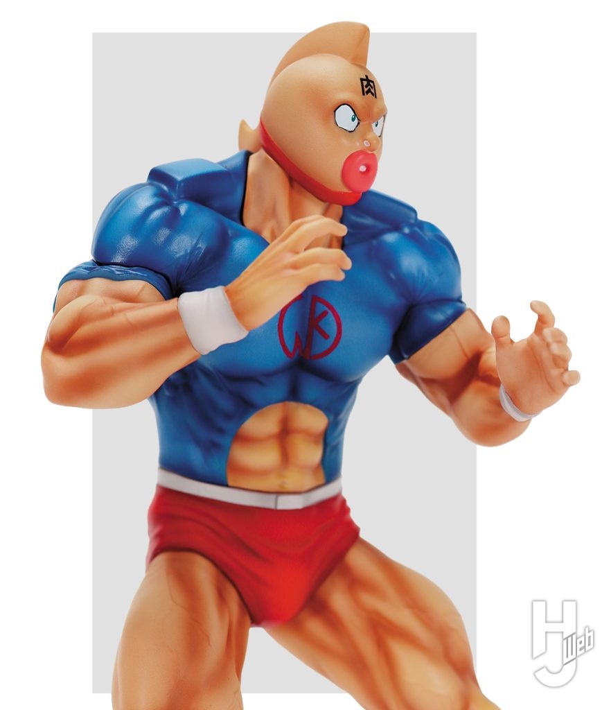 キン肉マンのフィギュアのアップ画像その1