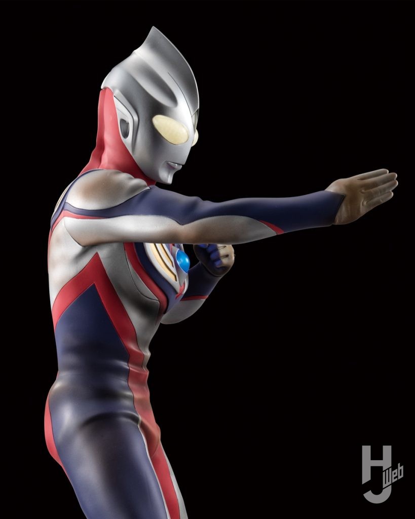 ウルトラマンティガのフィギュアのアップ画像その2