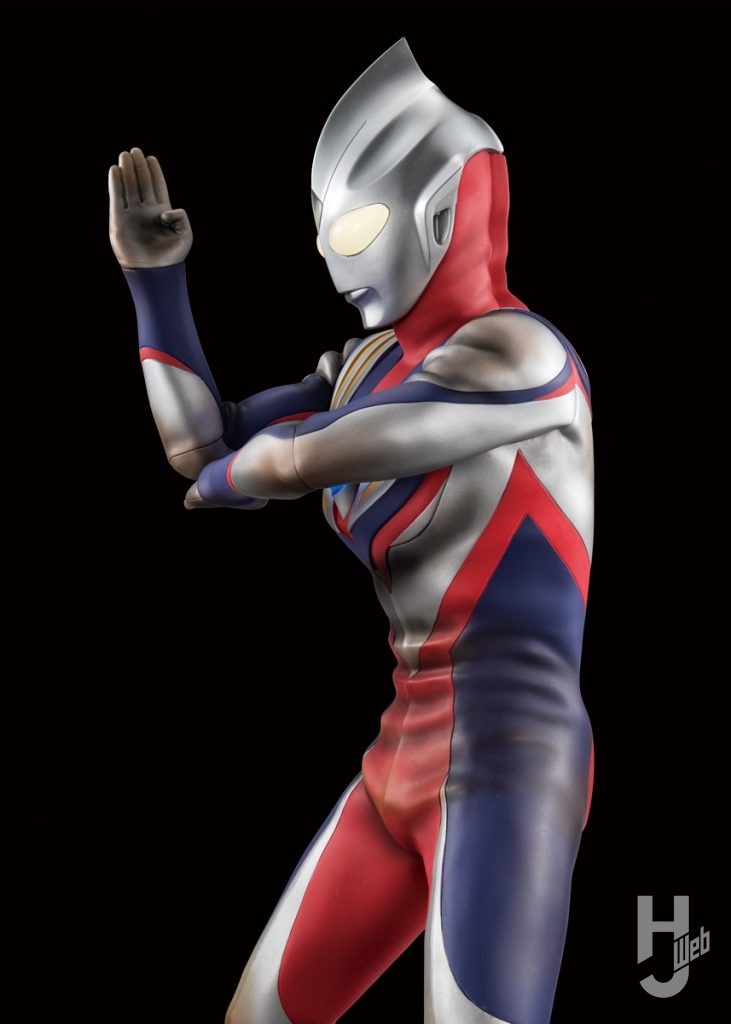 ウルトラマンティガのフィギュアのアップ画像その3
