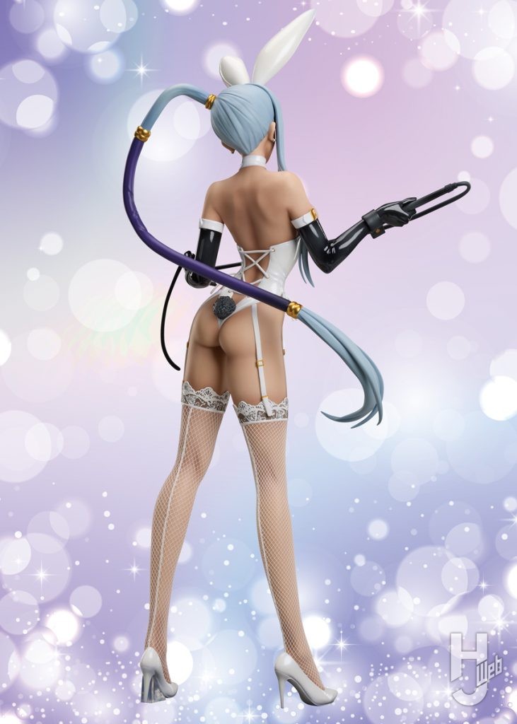ヴィレッタ・ヌゥのフィギュアの後ろ姿の全体画像