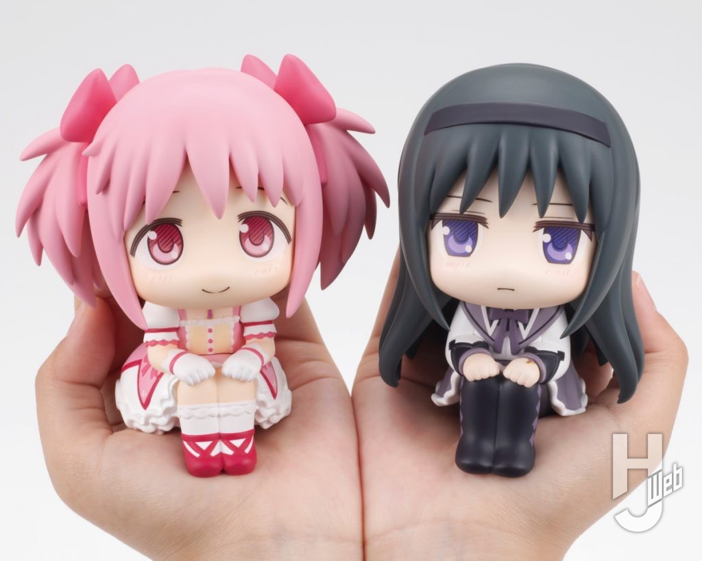 鹿目まどかと暁美ほむらのデフォルメフィギュアのイメージ画像