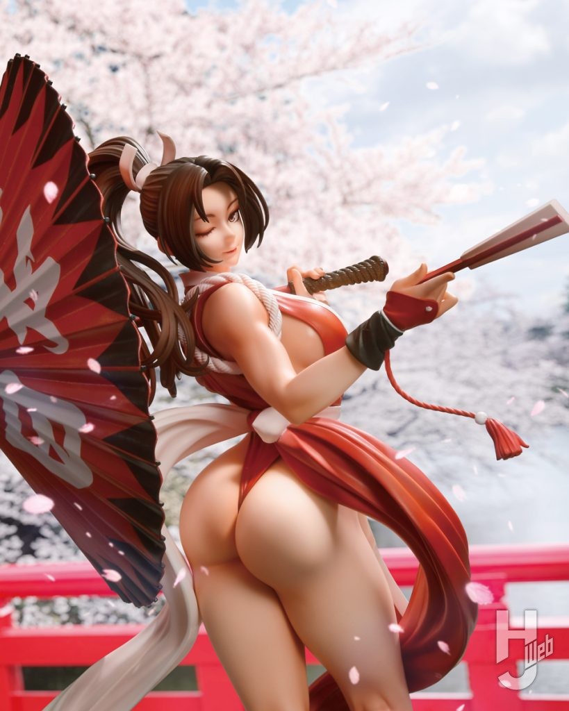不知火舞のフィギュアのメイン画像