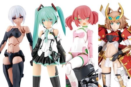 メガミデバイス×Hondaのコラボモデル第2弾「PUNI☆MOFU マオ×Hondaモンキー」が登場！グランデスケール新作「フレームミュージック・ガール 初音ミク」やメガロマリア「エミュレータ#2」も要チェック【コトブキヤ最新ガールズプラモ】