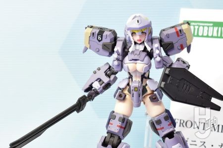 FRONT MISSION「ゼニス・ガール」に新規武装＆新表情追加のバリエーション「Gray Ver.」が新発表！【コトブキヤ／静岡ホビーショー2026】
