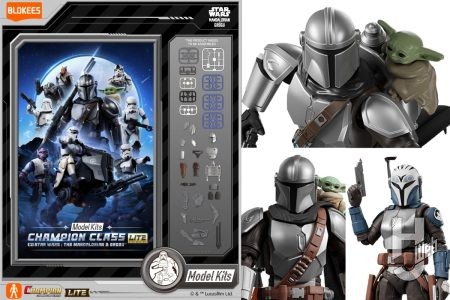 本日映画公開の『マンダロリアン・アンド・グローグー』のキャラクタープラモがBLOOKEESより発売！新シリーズ「CHAMPION CLASS LITE」＆「CHAMPION CLASS」を紹介！