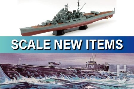 アオシマ「日本海軍 重巡洋艦 摩耶 1944」が艤装パーツを新金型でリニューアル！ 他にも仕上がり全長が約40cmにもなる「WWII 日本海軍 潜水艦 伊-19」など注目の艦船モデルをお届け！