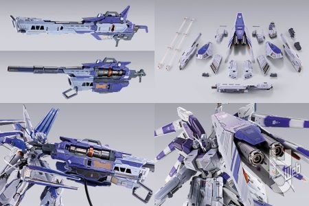 METAL BUILD「Hi-νガンダム」専用のウェポンアイテムが2点同時ラインナップ！「HWSオプションセット」＆「ハイパー・メガ・バズーカ・ランチャー ［METAL BUILD EXPO］」【ガンダム新製品】