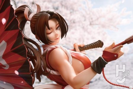 KOF「不知火舞」が元SNK所属デザイナー・ヒロアキ氏による描き下ろしイラストを基に立体化！和傘を手にした勝利ポーズをモチーフにした強くも可憐で美しい姿を思う存分堪能しよう！