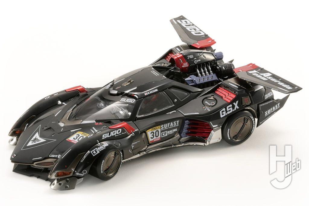 アスラーダG.S.Xのフィギュアの全体画像その1