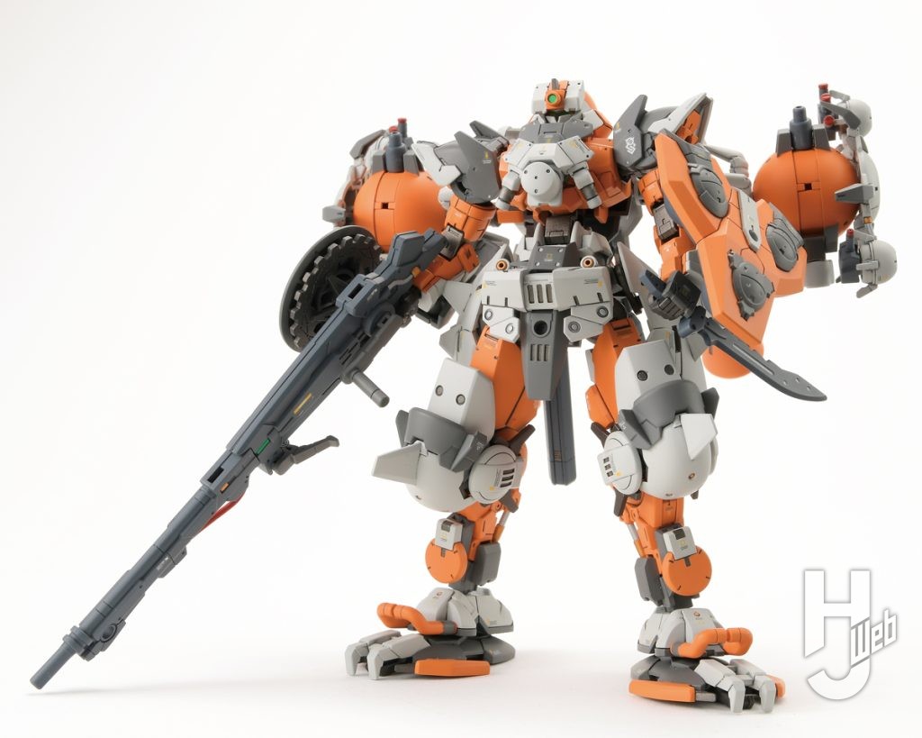 フルアーマーポルタノヴァのプラモデルの全体画像その1