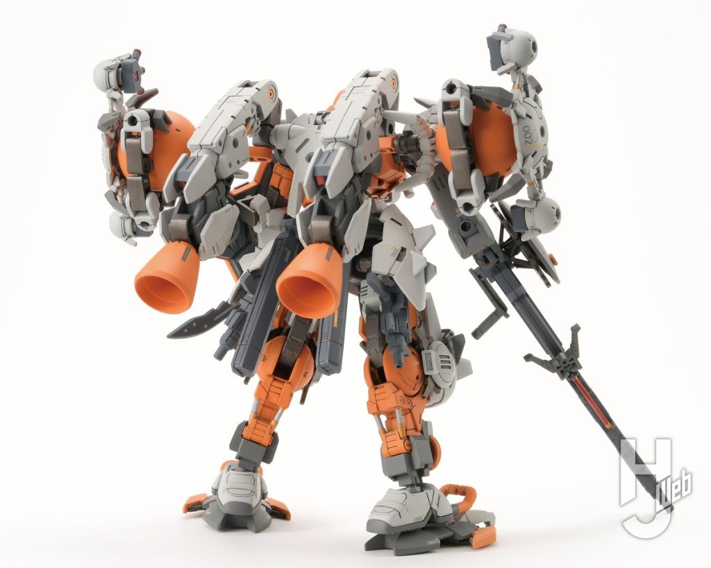 フルアーマーポルタノヴァのプラモデルの全体画像その2