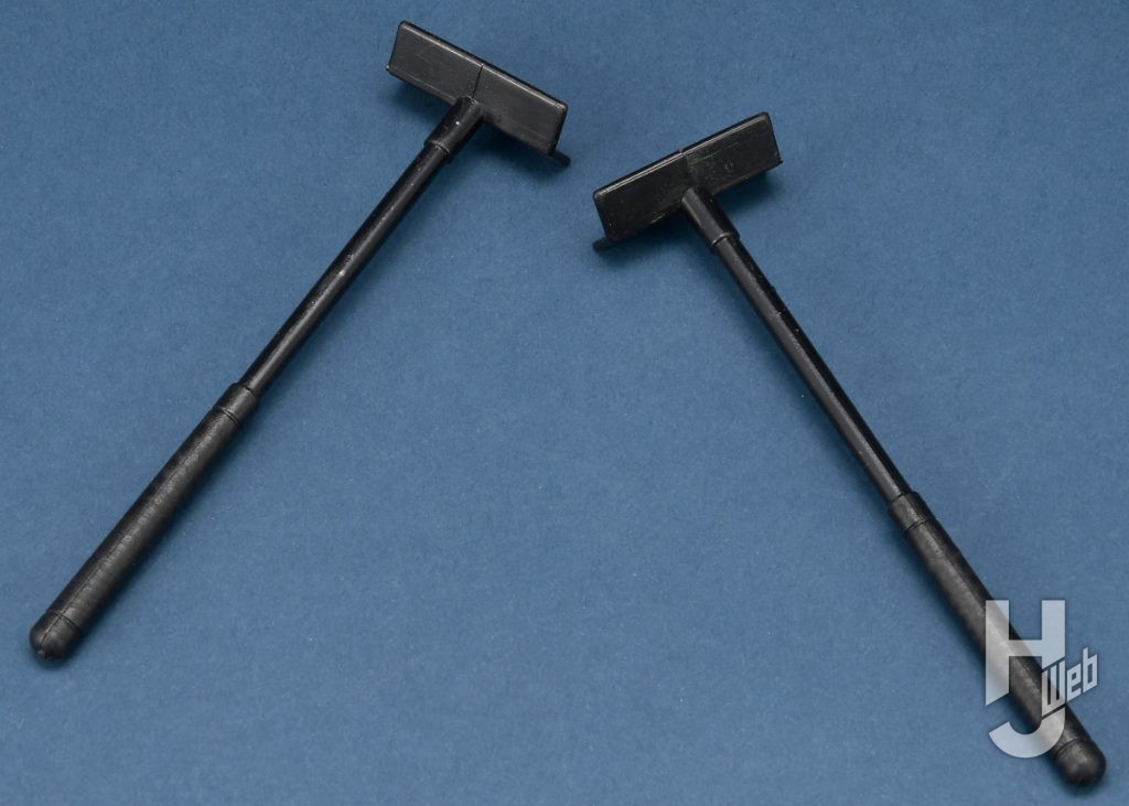 コンポーネントに付属するユニットを動かすための「参棒」と名付けられたインパクト抜群のツール。実際に使い勝手はよろしくはなく、初期の一部ゲームのみの採用にとどまっている