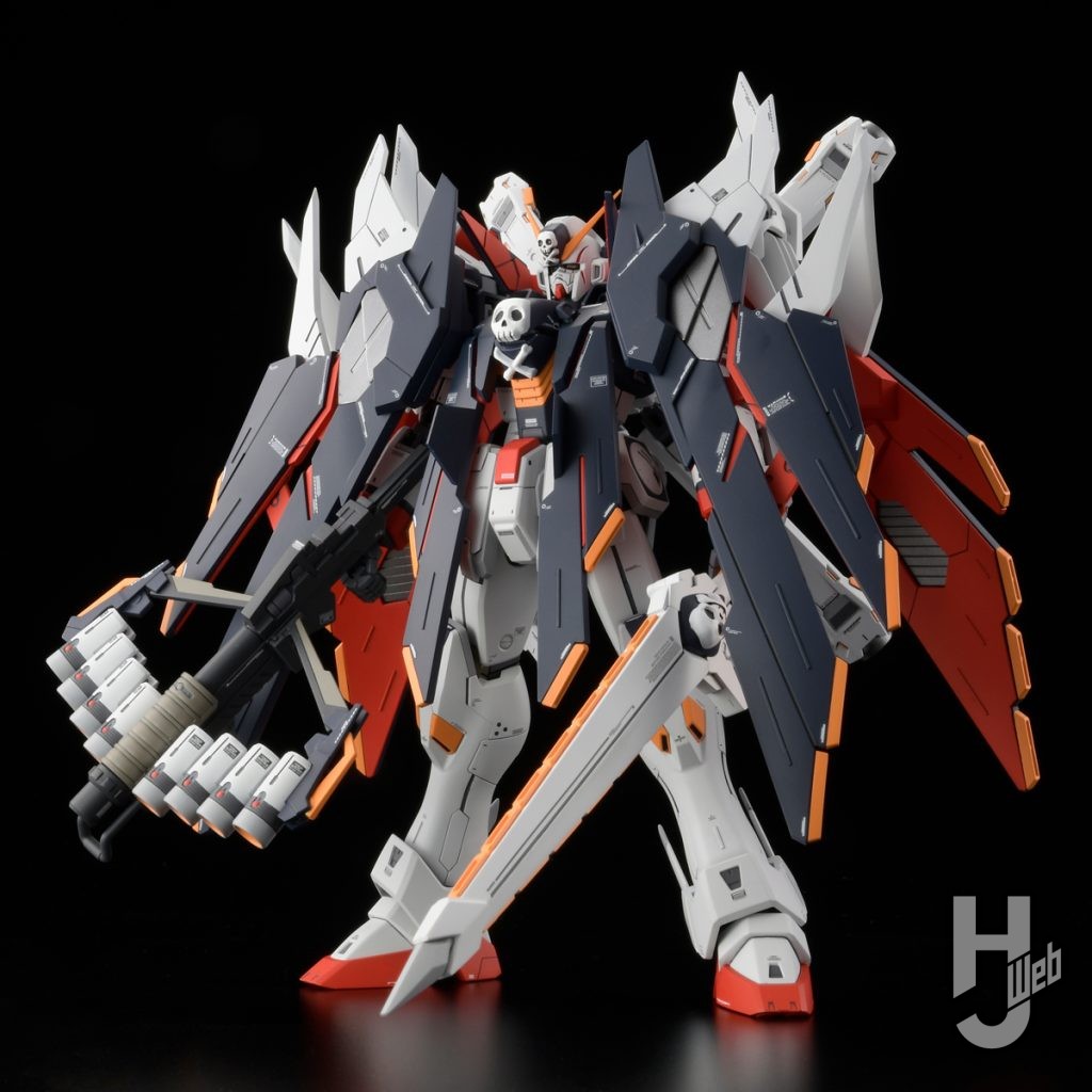 クロスボーン・ガンダムX-1 フルクロスのプラモデルの全体画像その1