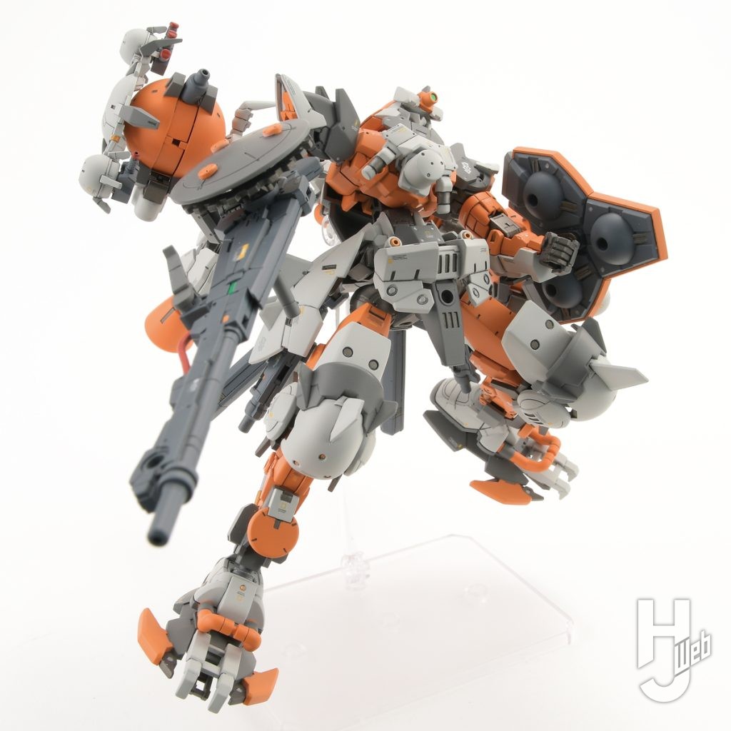 フルアーマーポルタノヴァのプラモデルの全体画像その3