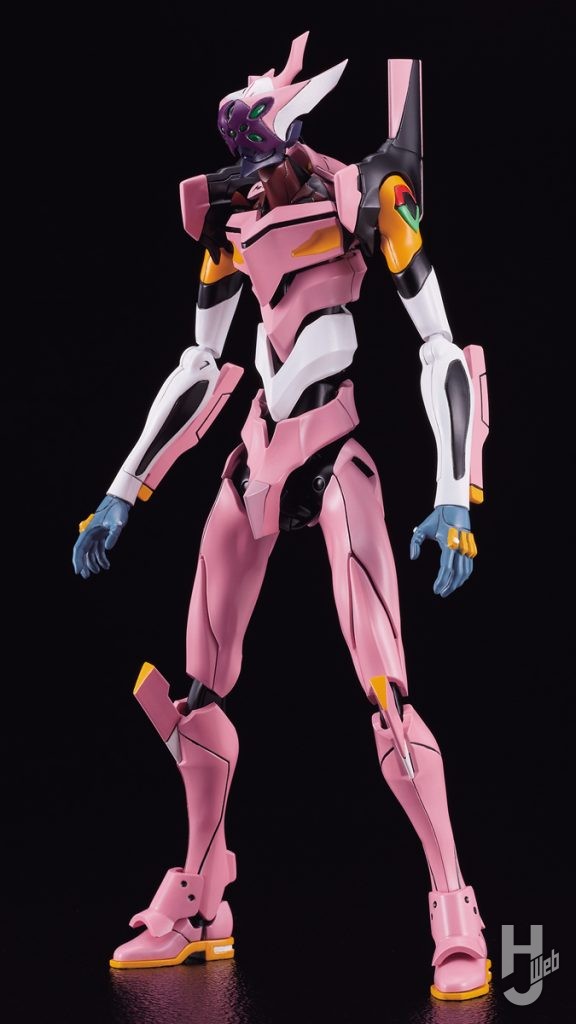 エヴァンゲリオン8号機αのプラモデルの全体画像