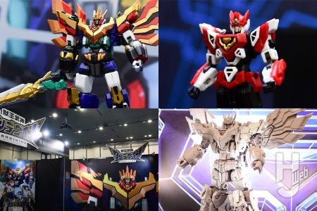 『獣王武神 ダンデヴァイン』THE合体、MODEROID、トイライズ原型が初展示！“合体ロボット”新作を秋葉原で確認しよう。ミニプラモデルももらえるぞ！【グッドスマイルフェス2026】