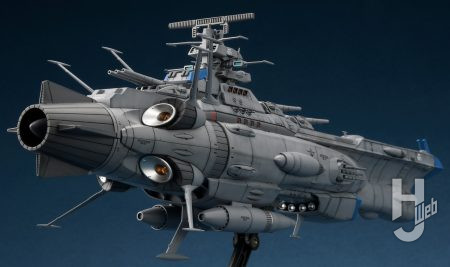 長徳佳崇製作「アリゾナ級宇宙戦艦アリゾナ」船尾寄り全体