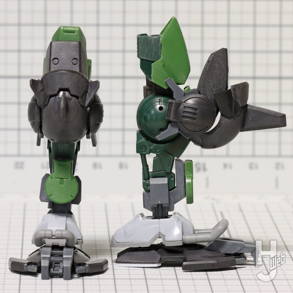 フルアーマーポルタノヴァのプラモデルの製作の画像その4
