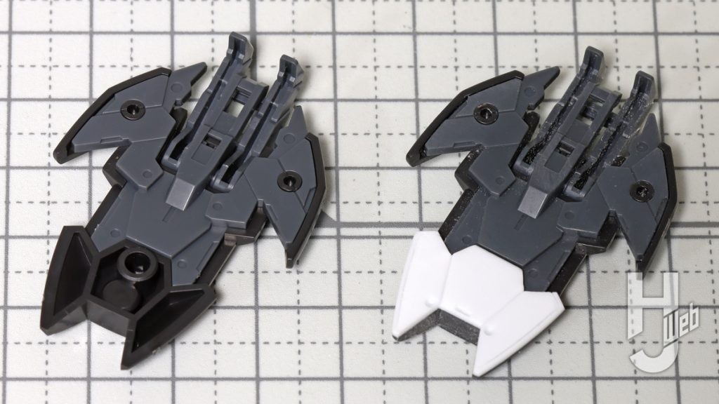 フルアーマーポルタノヴァのプラモデルの製作の画像その6