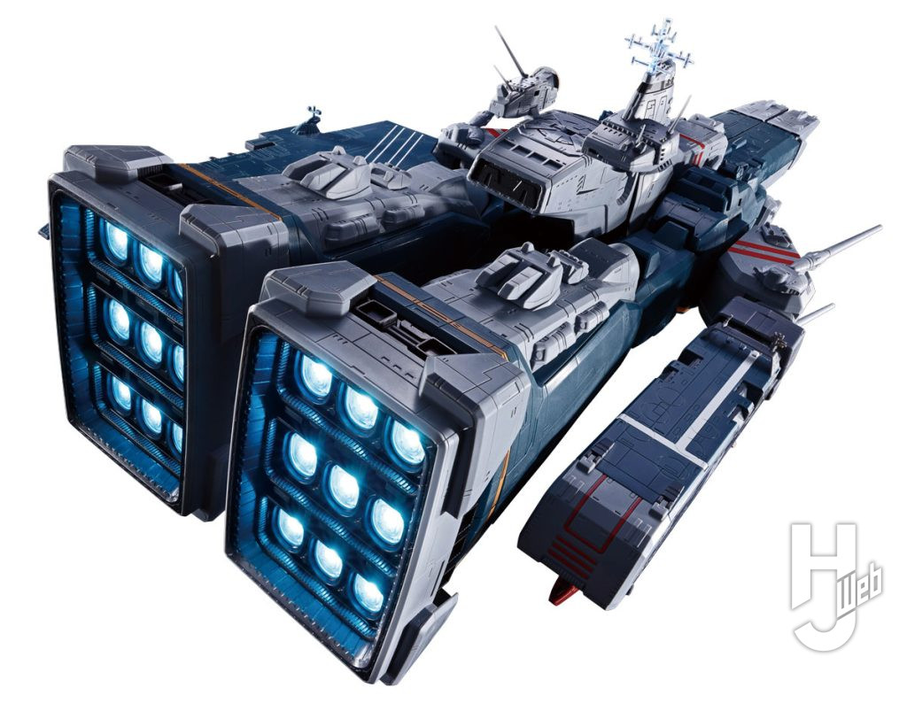 DX超合金 SDF-1 マクロス
要塞艦　後ろ