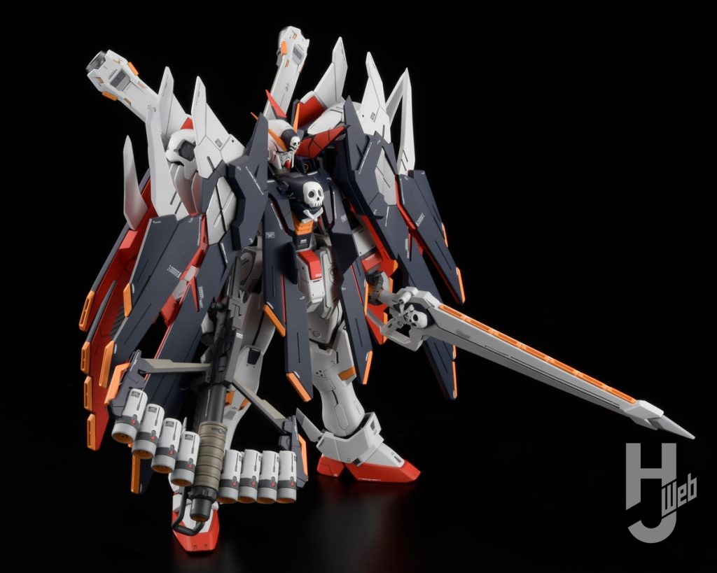 クロスボーン・ガンダムX-1 フルクロスのプラモデルの全体画像その7
