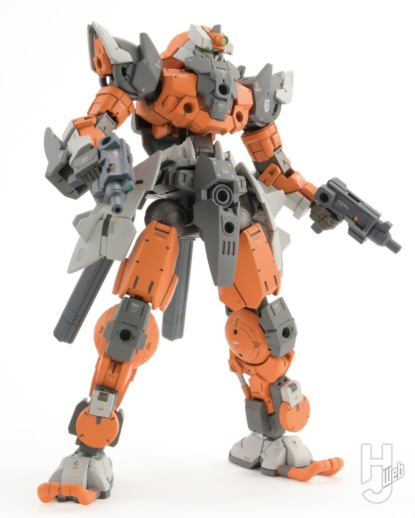 フルアーマーポルタノヴァのプラモデルの全体画像その5
