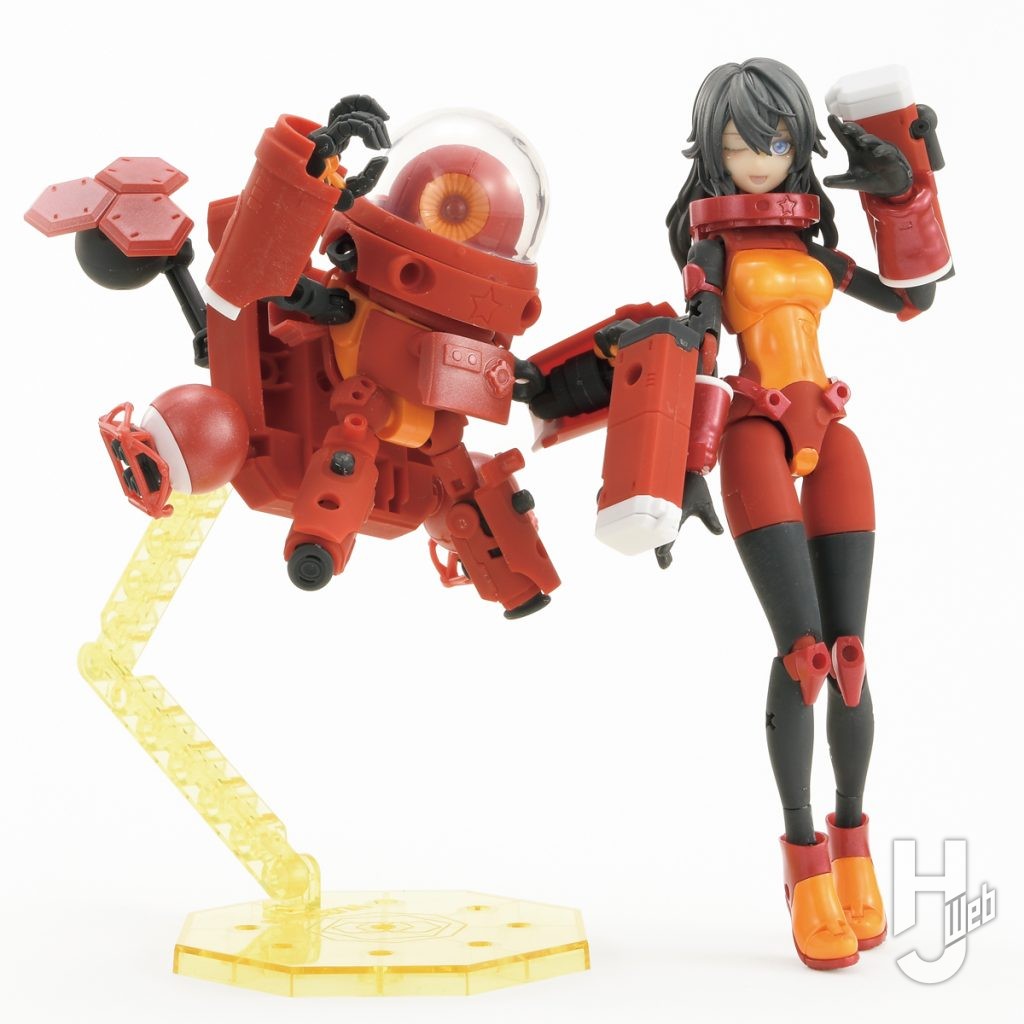 エアブラシで塗装したブロッカーズFIORE コスモス・ブライト&コメット・フレアの画像