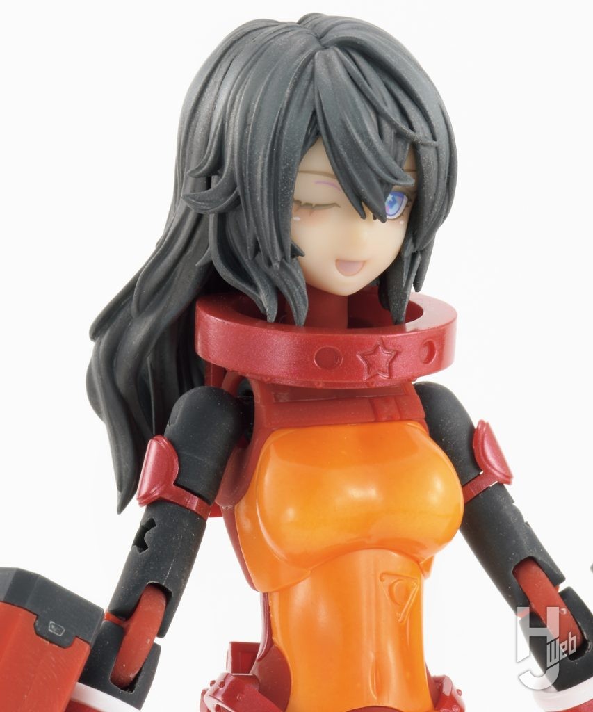 エアブラシで塗装したブロッカーズFIORE コスモス・ブライト&コメット・フレアの画像