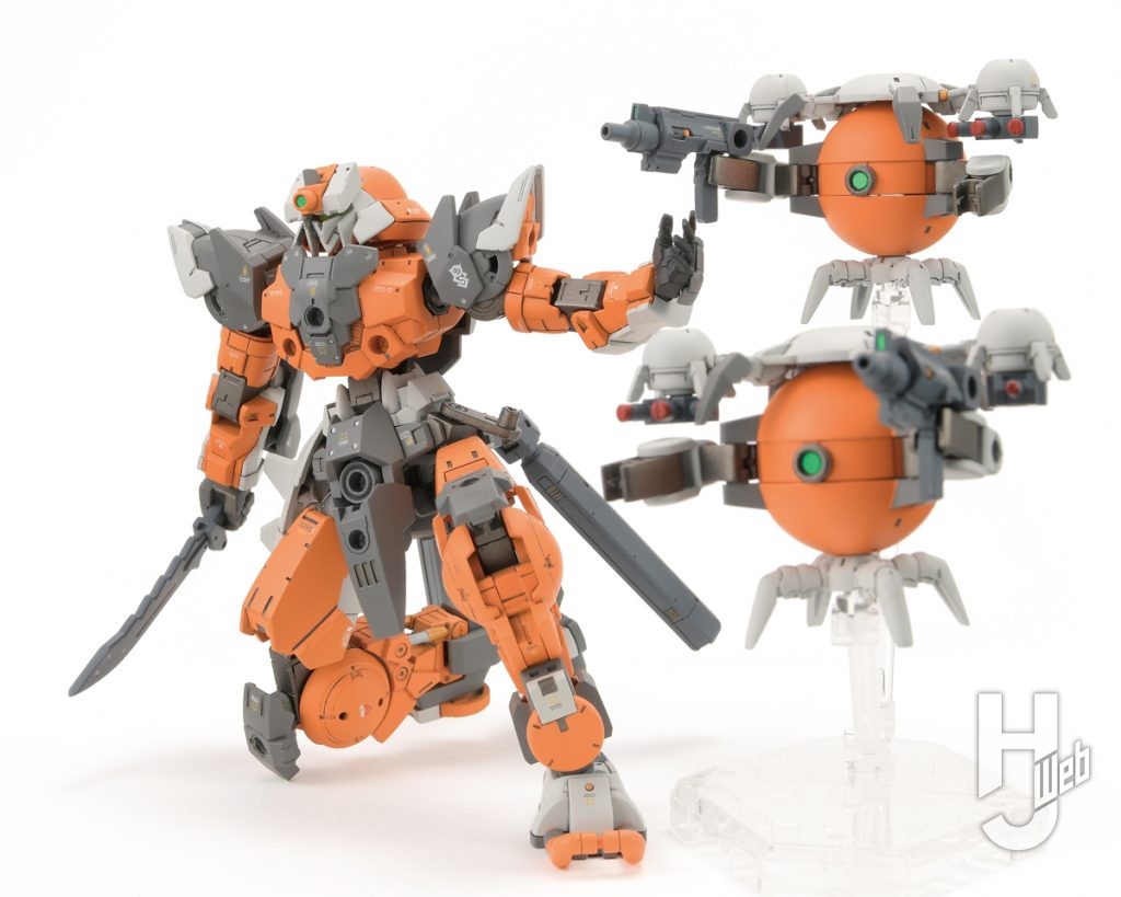 フルアーマーポルタノヴァのプラモデルの全体画像その6