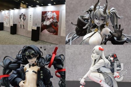 トリダモノ、望月けい、伊藤潤二、各イラストレーターが書き下ろしたイラストを基にした製作されたフィギュアが会場展示【グッドスマイルフェス2026】