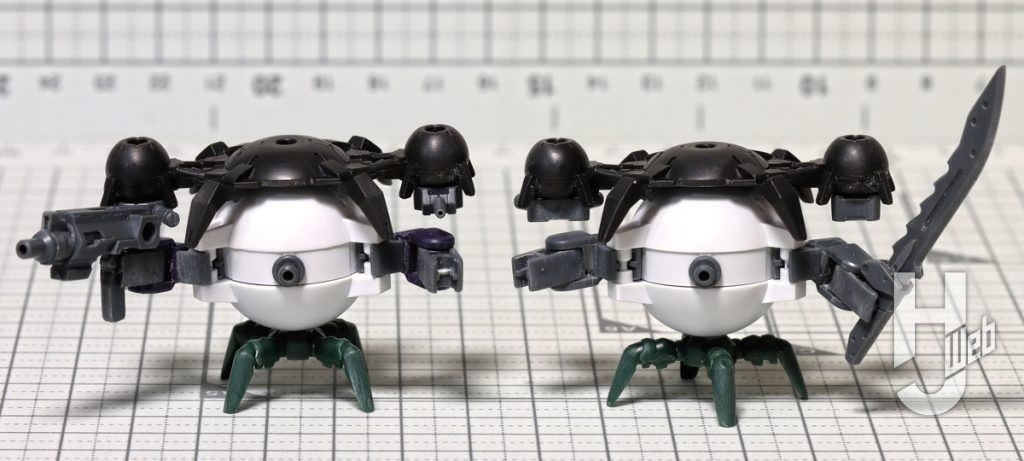 フルアーマーポルタノヴァのプラモデルの製作の画像その8